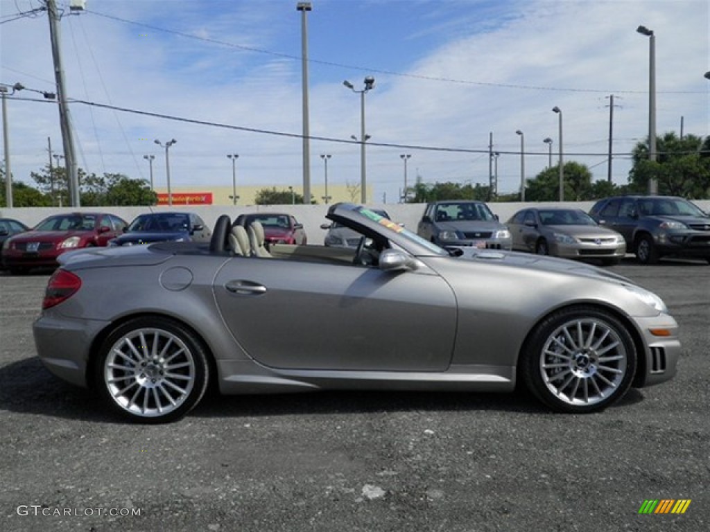 Pewter Metallic 2006 Mercedes-Benz SLK 55 AMG Roadster Exterior Photo #73201356