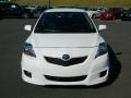 2009 Polar White Toyota Yaris Sedan  photo #8