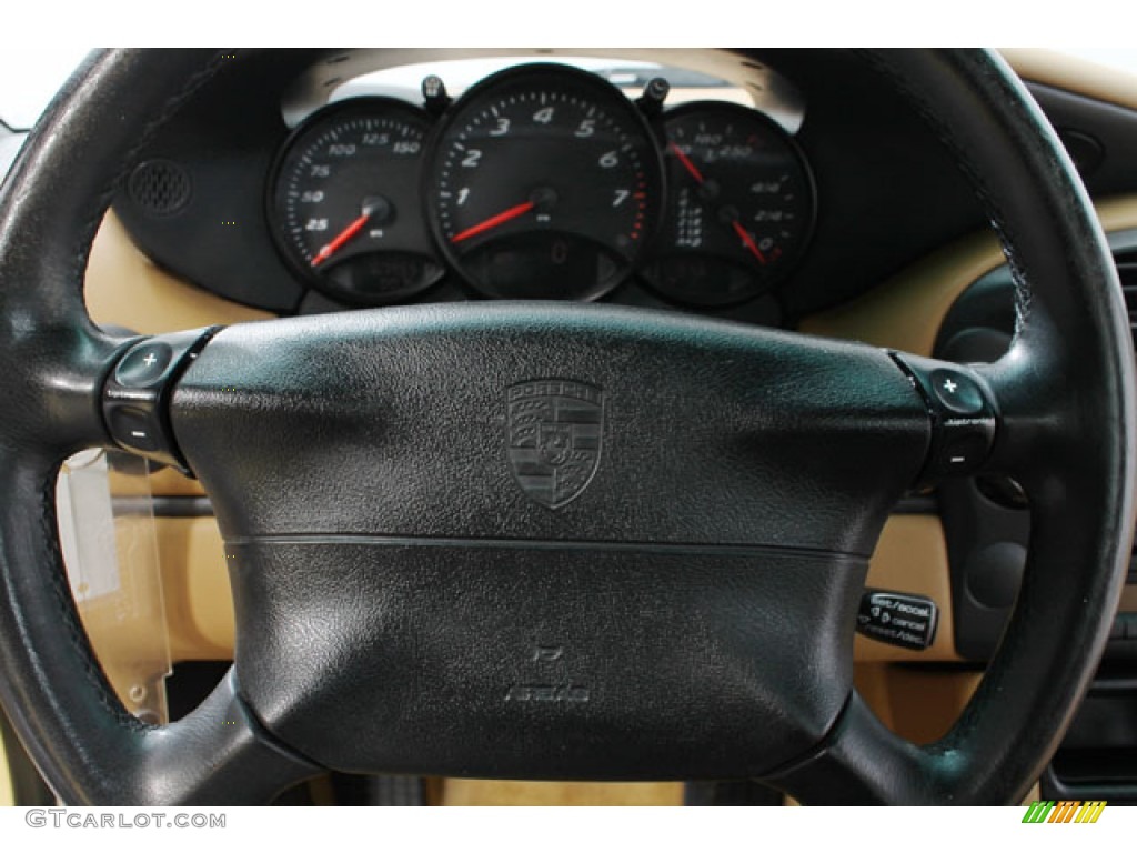 1998 Boxster  - Pastel Yellow / Savanna Beige photo #8