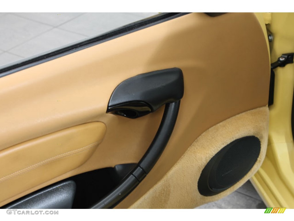 1998 Boxster  - Pastel Yellow / Savanna Beige photo #15
