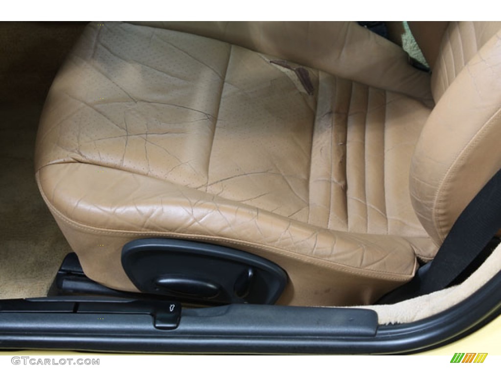 1998 Boxster  - Pastel Yellow / Savanna Beige photo #17