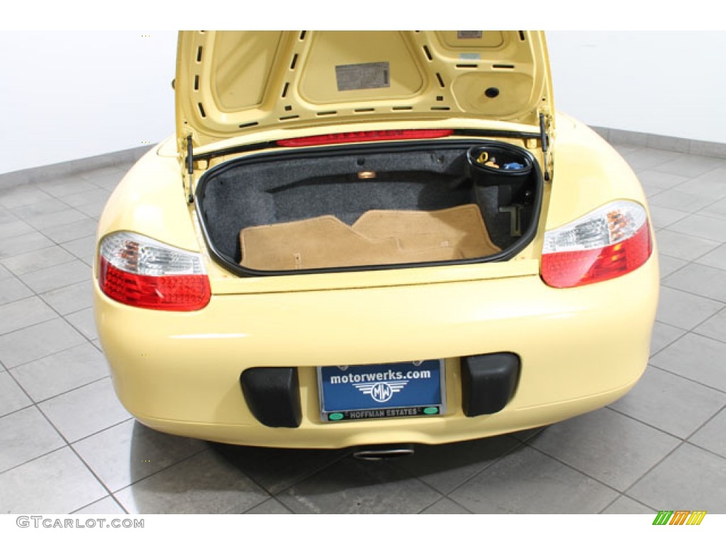 1998 Boxster  - Pastel Yellow / Savanna Beige photo #18