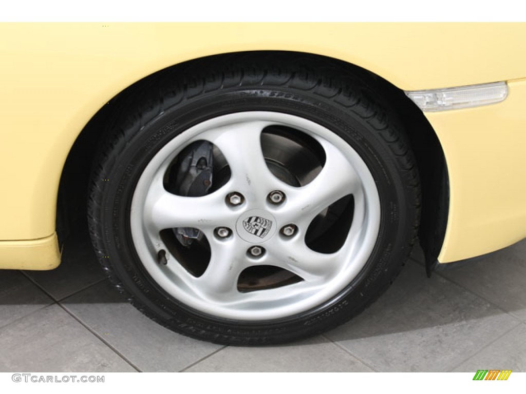 1998 Boxster  - Pastel Yellow / Savanna Beige photo #25