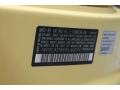 Info Tag of 1998 Boxster 