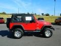 Flame Red - Wrangler X 4x4 Photo No. 2