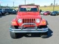 Flame Red - Wrangler X 4x4 Photo No. 8
