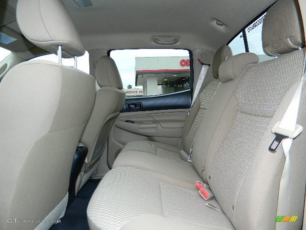 2013 Toyota Tacoma TSS Prerunner Double Cab Rear Seat Photo #73203669