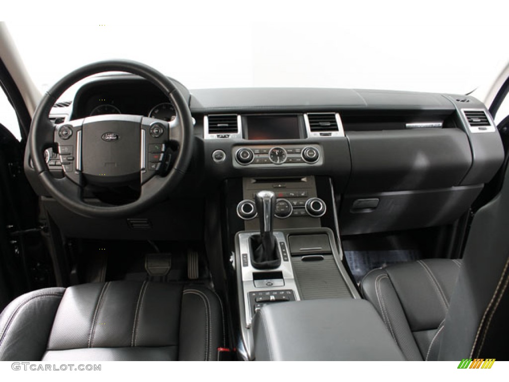 2012 Range Rover Sport Supercharged - Santorini Black Metallic / Ebony photo #6