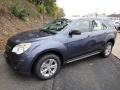 2013 Atlantis Blue Metallic Chevrolet Equinox LS AWD  photo #8