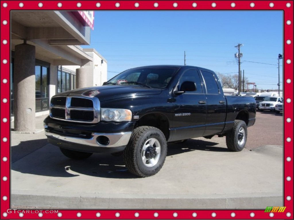 Black Dodge Ram 2500