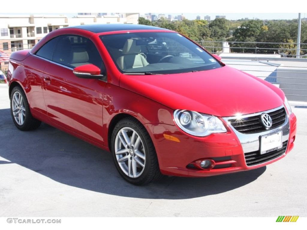 Salsa Red 2009 Volkswagen Eos Lux Exterior Photo #73205198