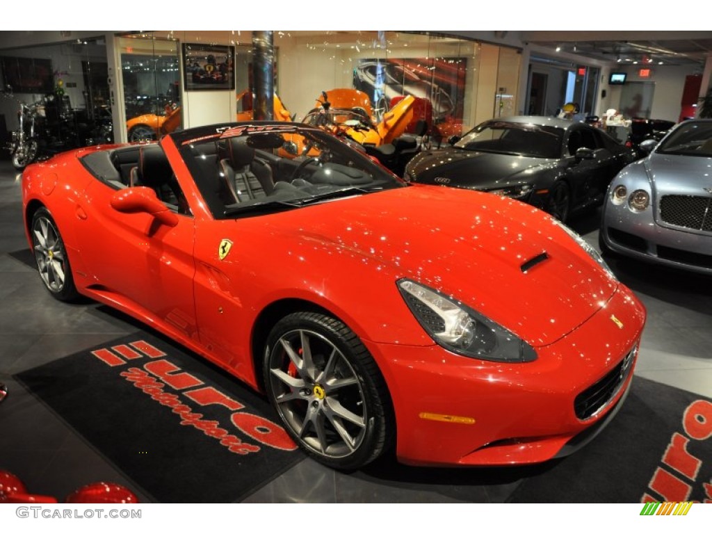 Rosso Scuderia (Red) 2010 Ferrari California Standard California Model Exterior Photo #73205496