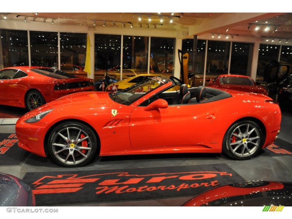 Rosso Scuderia (Red) 2010 Ferrari California Standard California Model Exterior Photo #73205631
