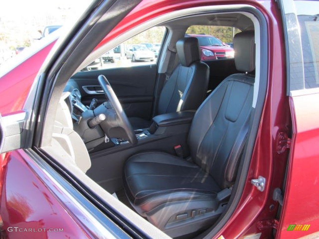 2010 Equinox LT AWD - Cardinal Red Metallic / Jet Black photo #14