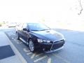 2011 Tarmac Black Pearl Mitsubishi Lancer RALLIART AWD  photo #2