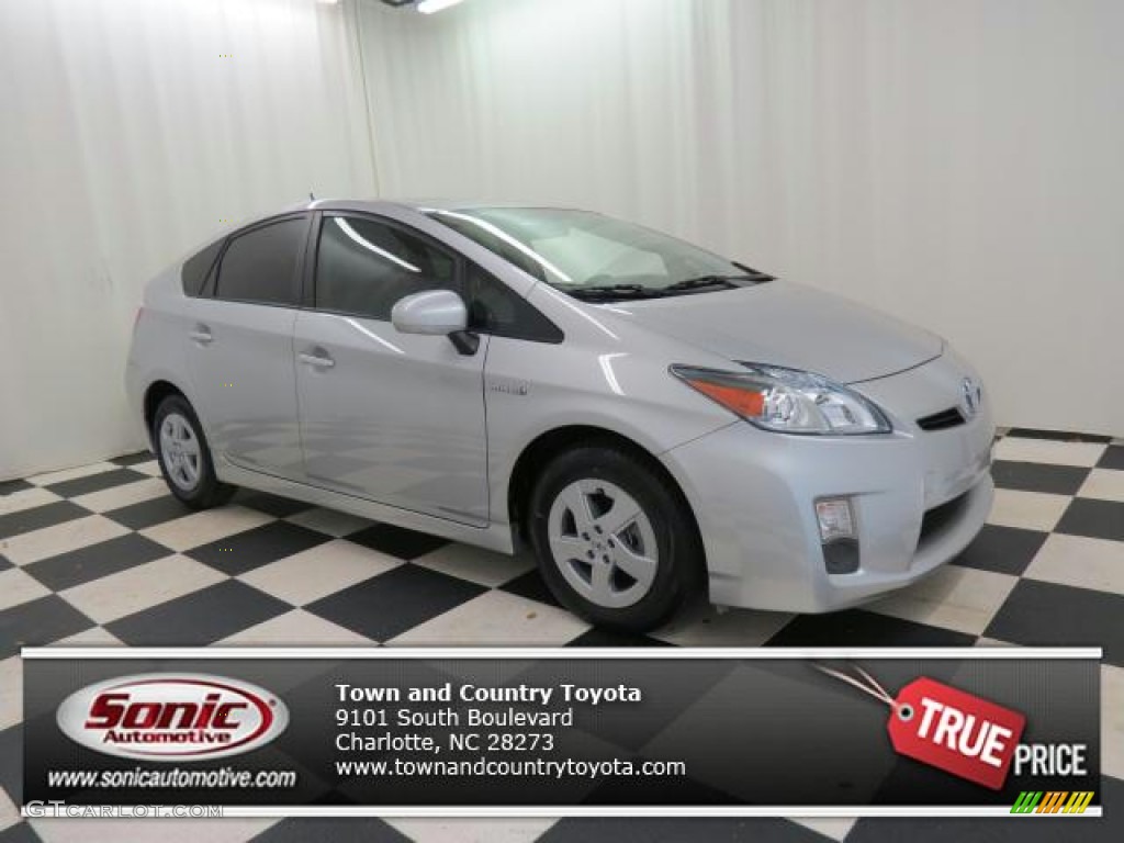 2010 Prius Hybrid II - Classic Silver Metallic / Misty Gray photo #1