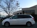 2009 Blizzard White Pearl Toyota Sienna XLE  photo #3