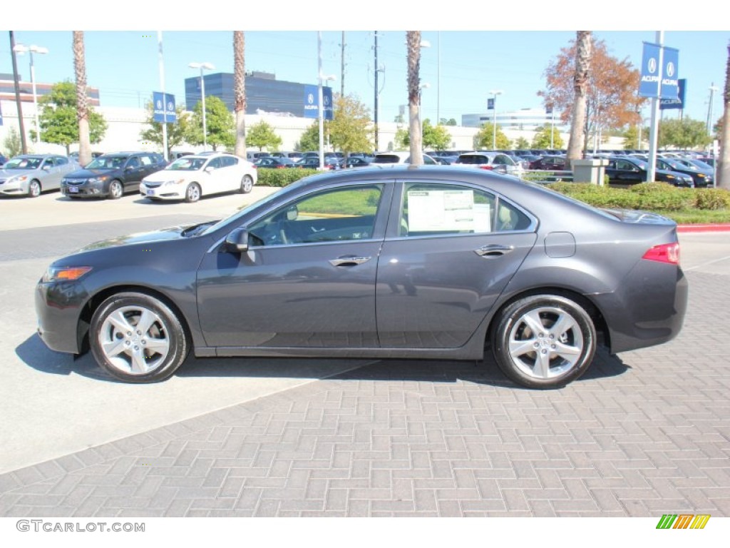 2013 TSX Technology - Graphite Luster Metallic / Graystone photo #4