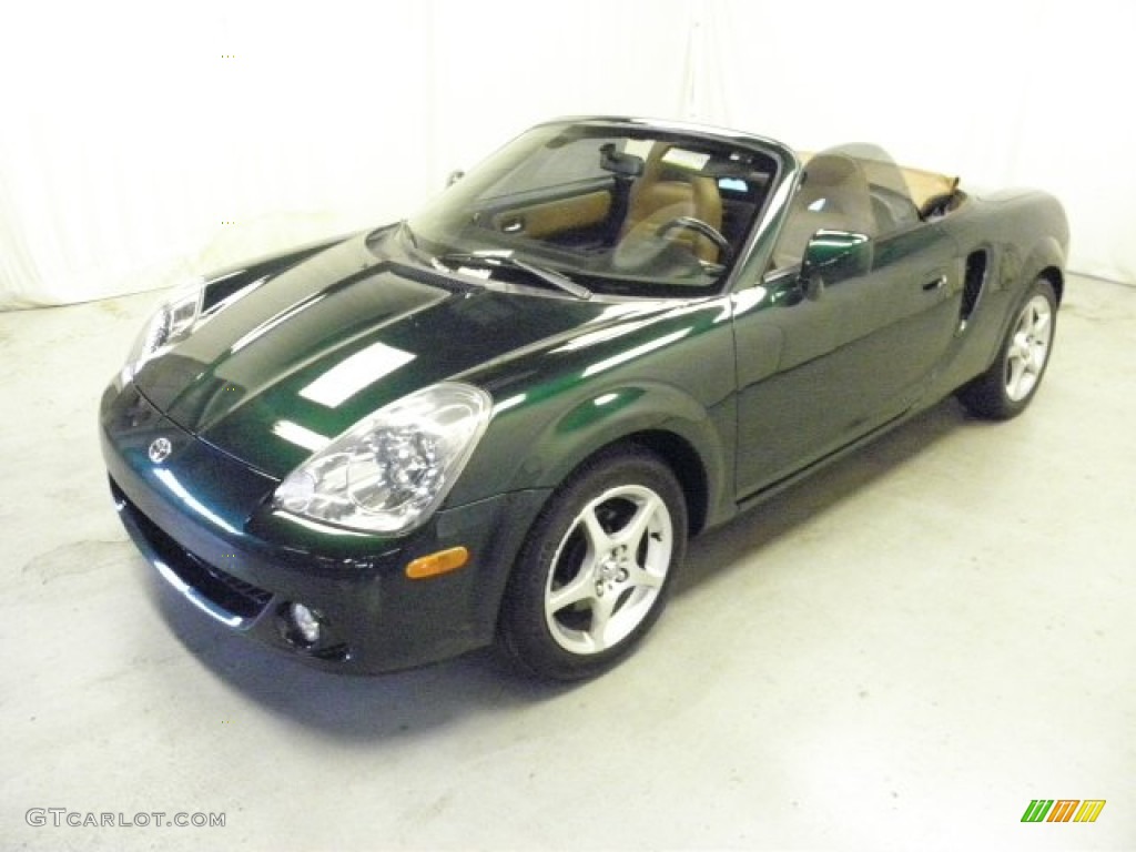 Electric Green Mica 2003 Toyota MR2 Spyder Roadster Exterior Photo #73208964