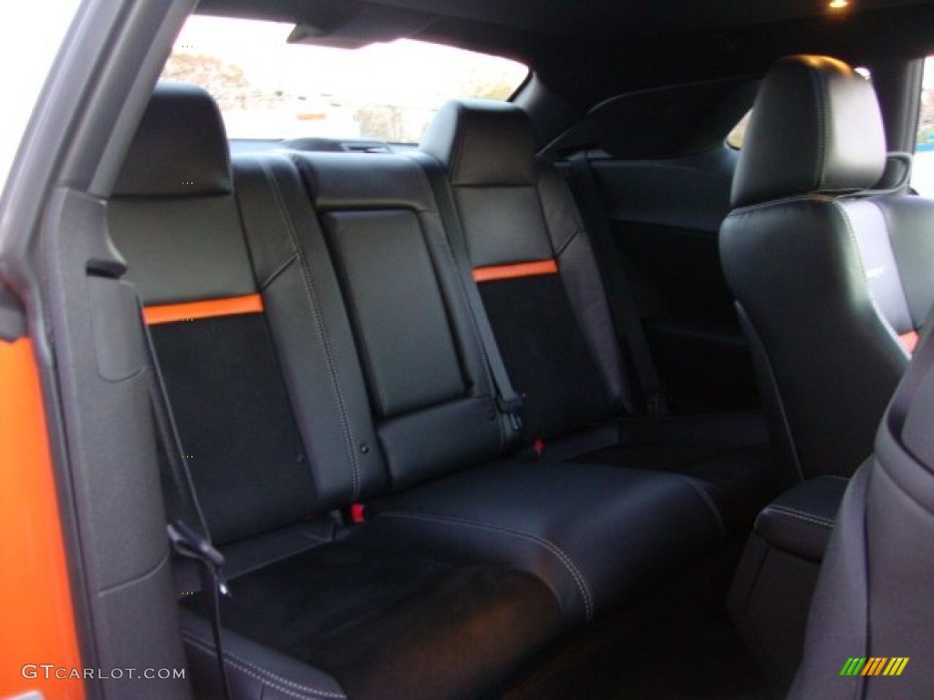 2012 Dodge Challenger SRT8 392 Rear Seat Photo #73209513