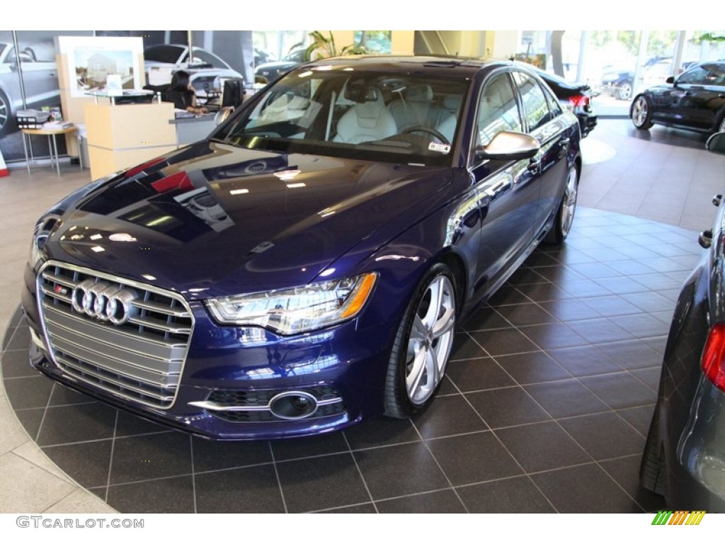 Estoril Blue Crystal 2013 Audi S6 4.0 TFSI quattro Sedan Exterior Photo #73210008
