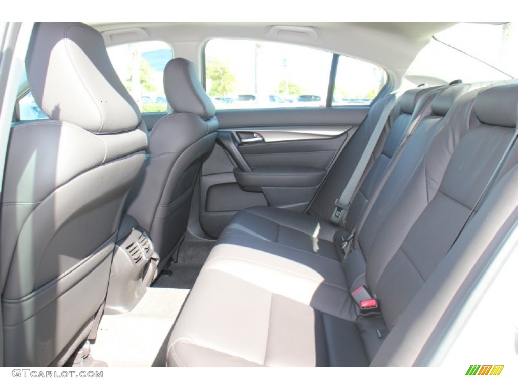 Ebony Interior 2013 Acura TL Standard TL Model Photo #73210236