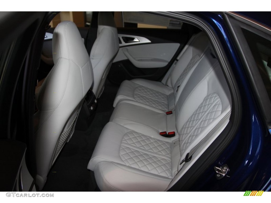 2013 Audi S6 4.0 TFSI quattro Sedan Rear Seat Photo #73210411