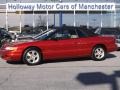 2000 Inferno Red Pearl Chrysler Sebring JXi Convertible #73180422