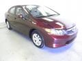 Crimson Pearl - Civic LX Sedan Photo No. 1