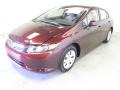 Crimson Pearl - Civic LX Sedan Photo No. 3