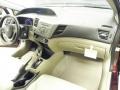 Crimson Pearl - Civic LX Sedan Photo No. 25