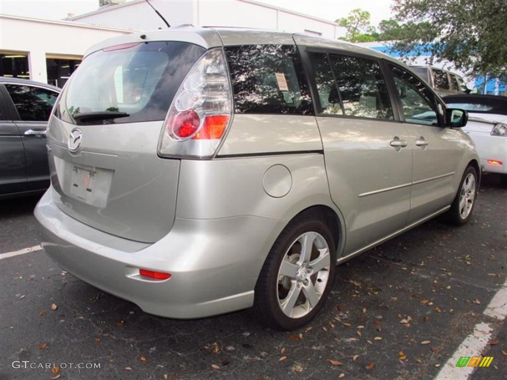 2006 MAZDA5 Sport - Platinum Silver Metallic / Black photo #3