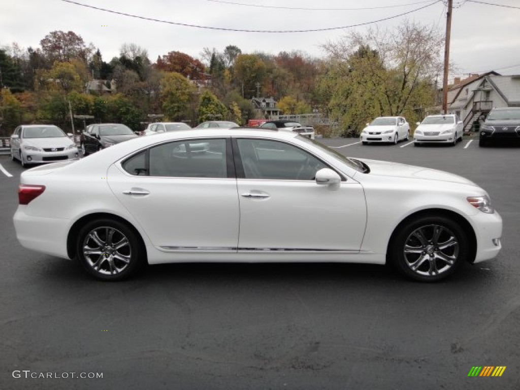 Starfire White Pearl 2012 Lexus LS 460 L AWD Exterior Photo #73211604