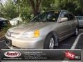 2003 Shoreline Mist Metallic Honda Civic Hybrid Sedan  photo #1