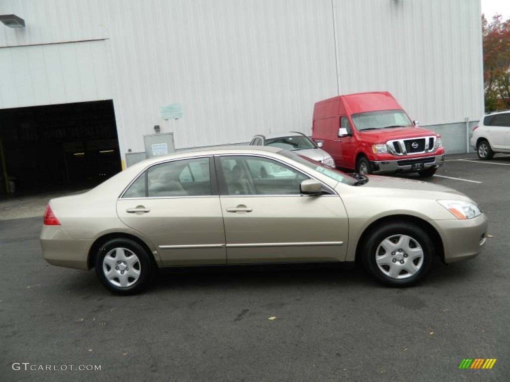 2006 Accord LX Sedan - Desert Mist Metallic / Ivory photo #6