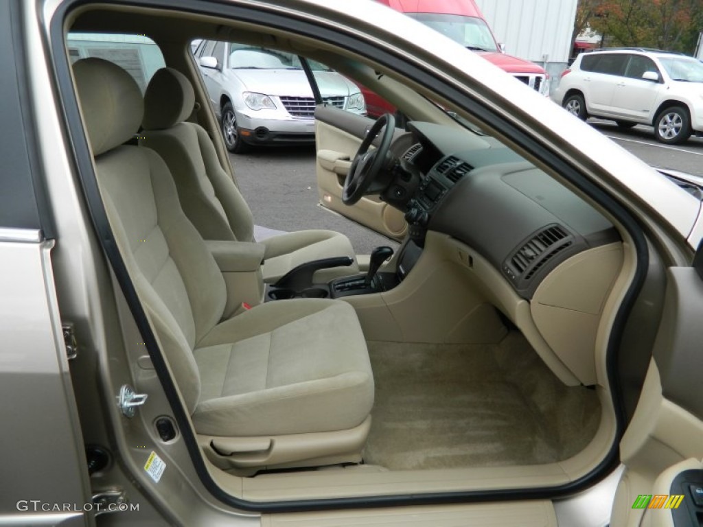 2006 Accord LX Sedan - Desert Mist Metallic / Ivory photo #18