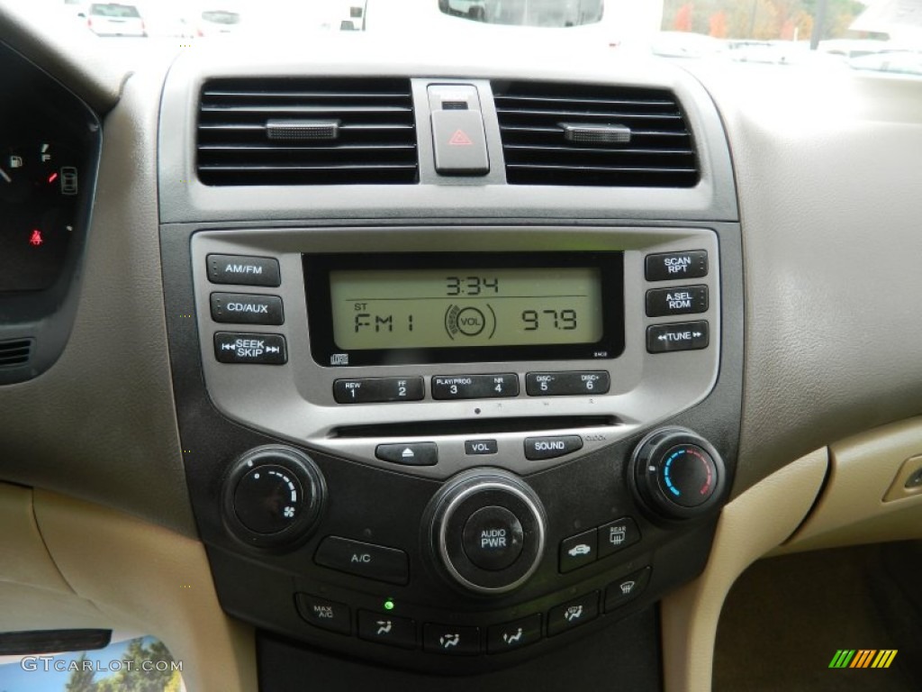 2006 Accord LX Sedan - Desert Mist Metallic / Ivory photo #26