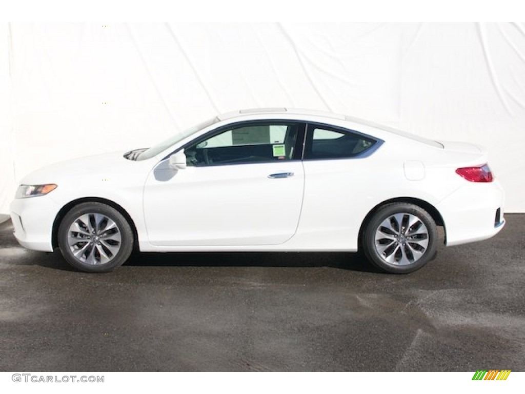 White Orchid Pearl 2013 Honda Accord EX Coupe Exterior Photo #73214022