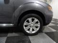 2010 Graphite Gray Pearl Mitsubishi Outlander SE  photo #8