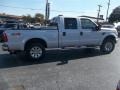 2008 Silver Metallic Ford F250 Super Duty Lariat Crew Cab 4x4  photo #2