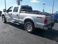 2008 Silver Metallic Ford F250 Super Duty Lariat Crew Cab 4x4  photo #5