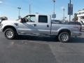 2008 Silver Metallic Ford F250 Super Duty Lariat Crew Cab 4x4  photo #6