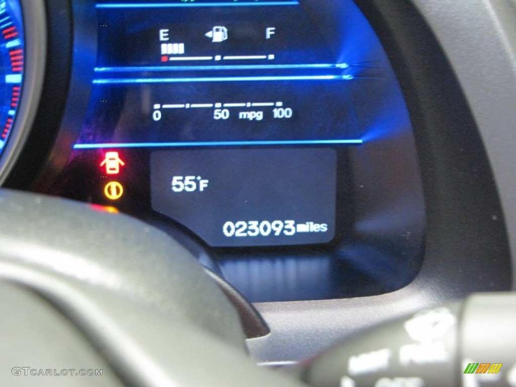 2011 Honda CR-Z EX Navigation Sport Hybrid Gauges Photos