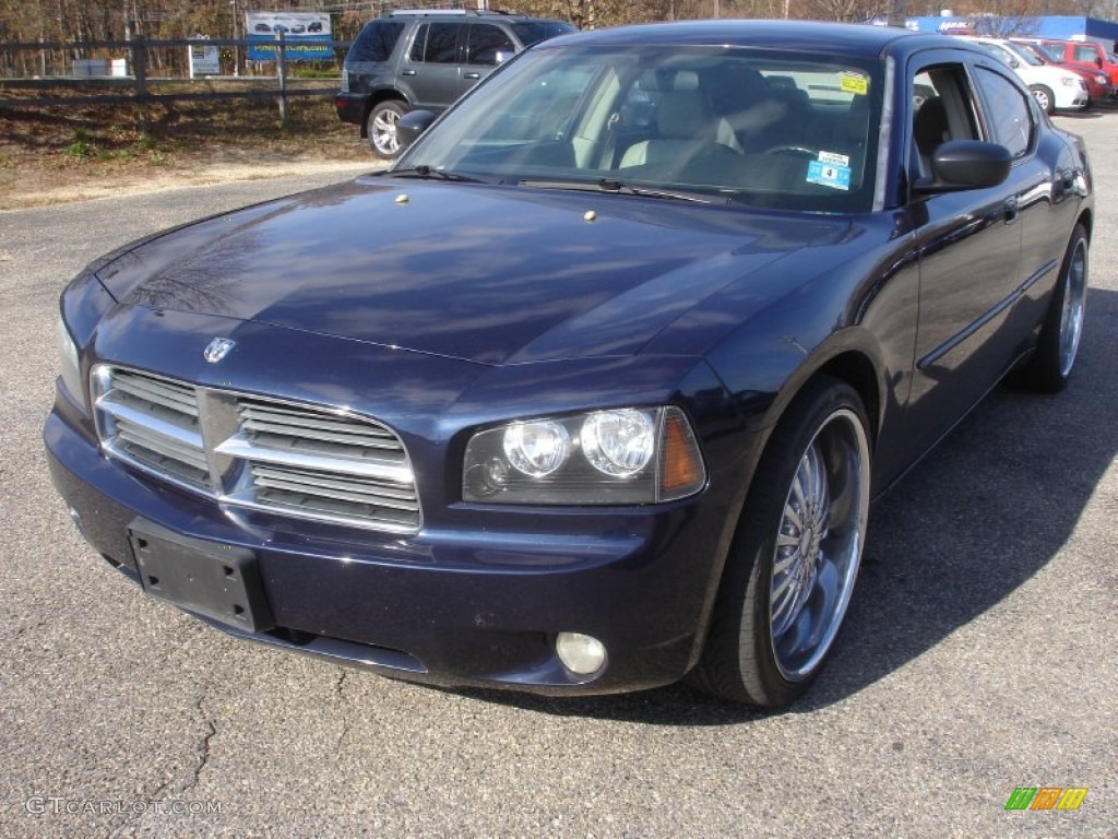 2006 Charger SXT - Midnight Blue Pearl / Dark Slate Gray/Light Slate Gray photo #1