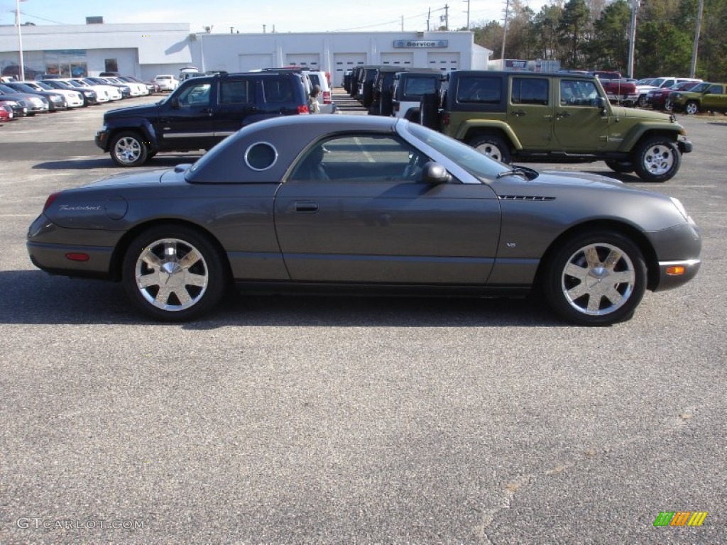 2003 Thunderbird Premium Roadster - Mountain Shadow Grey / Black Ink photo #4