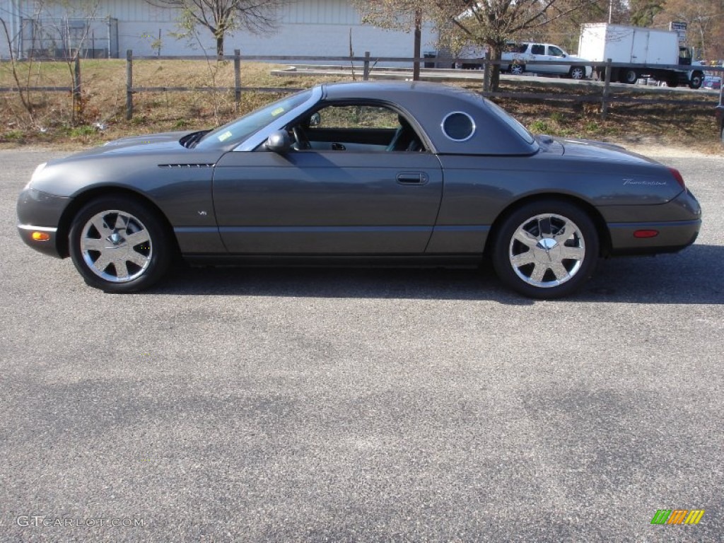 Mountain Shadow Grey 2003 Ford Thunderbird Premium Roadster Exterior Photo #73217046