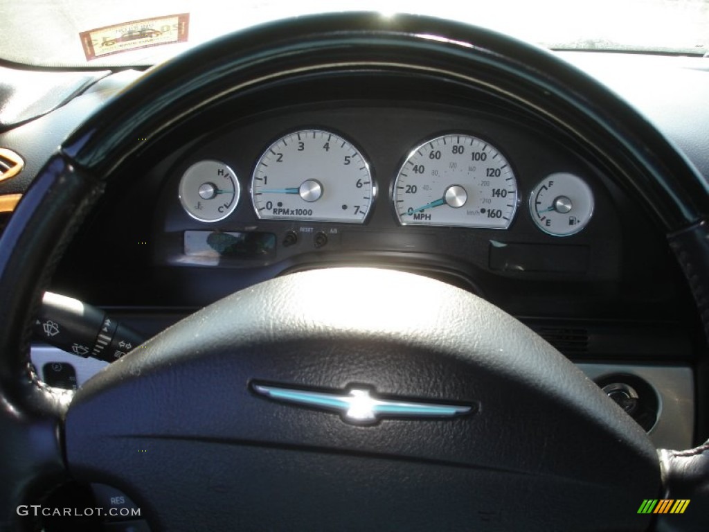 2003 Thunderbird Premium Roadster - Mountain Shadow Grey / Black Ink photo #13