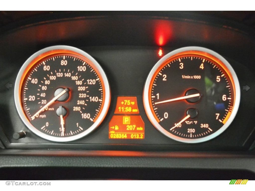 2010 BMW 6 Series 650i Convertible Gauges Photo #73218027