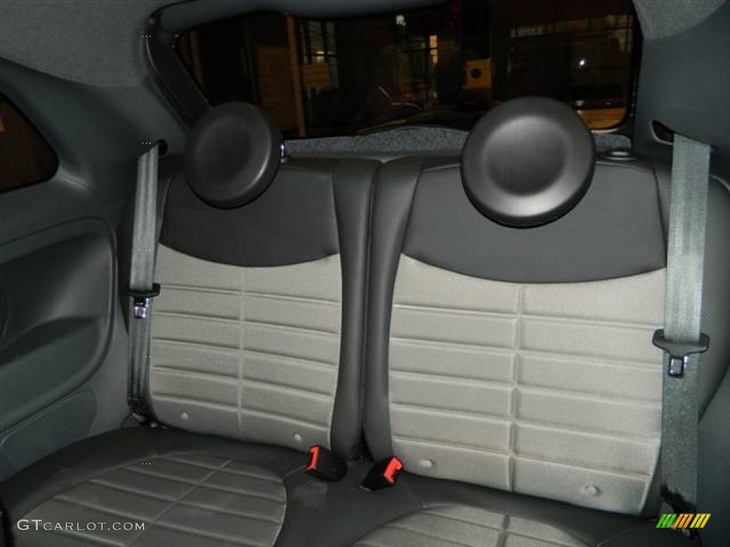 2013 Fiat 500 Turbo Rear Seat Photo #73218162
