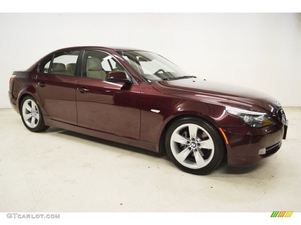 Barbera Red Metallic 2010 BMW 5 Series 528i Sedan Exterior Photo #73218466